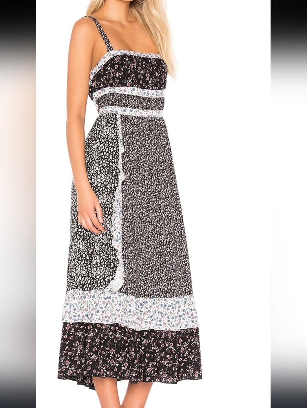 Free People Floral Boho Dress 6